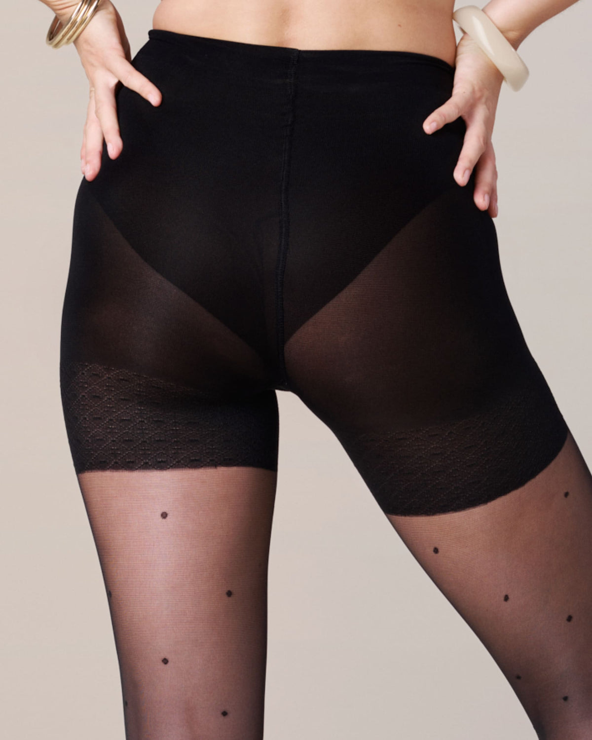 Medias Shorty moldeadoras - Plumetis 40D