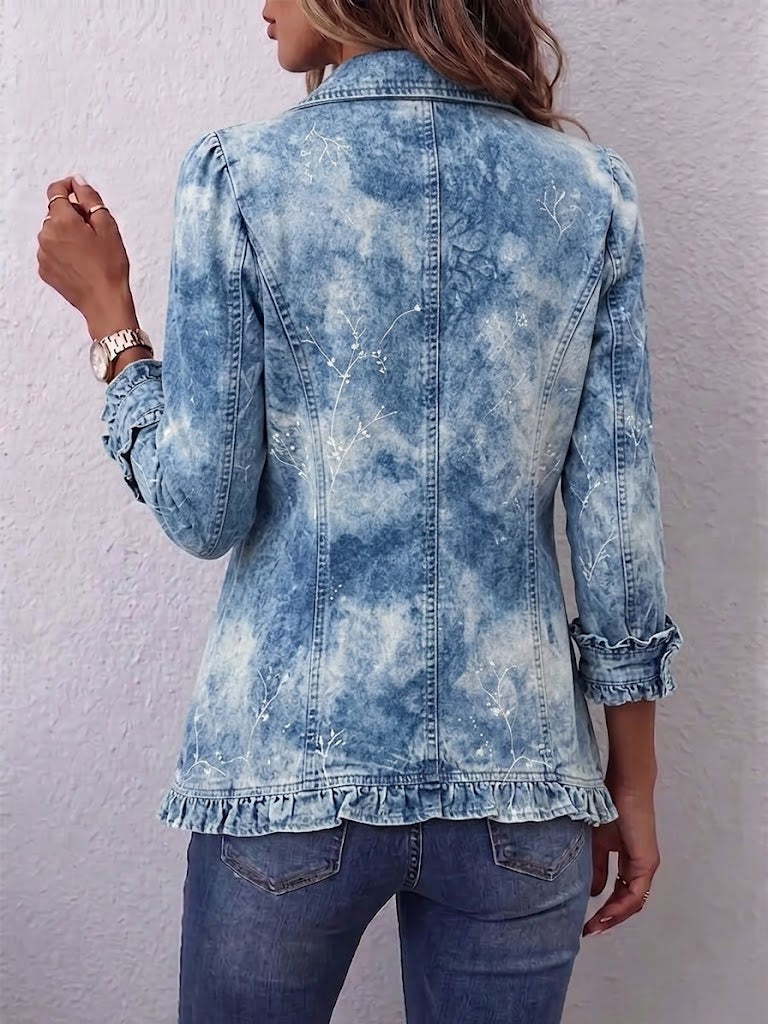 Chaqueta Ainara Edición Botánica Azul