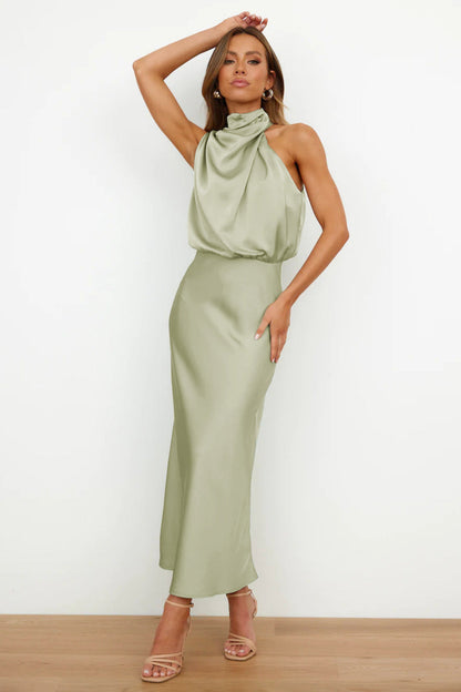 Violeta | Vestido drapeado Sahara