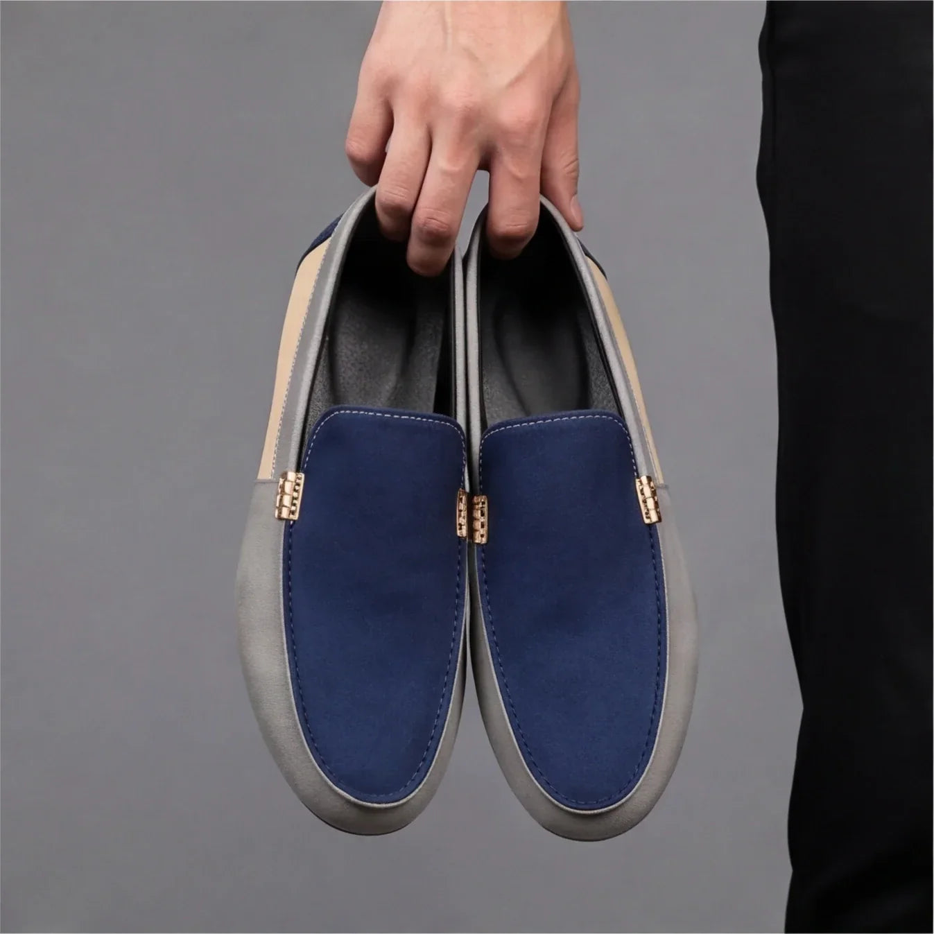 Adrián | Mocasines de lona para hombre