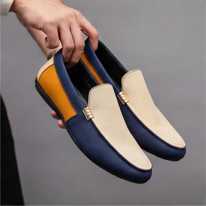 Adrián | Mocasines de lona para hombre
