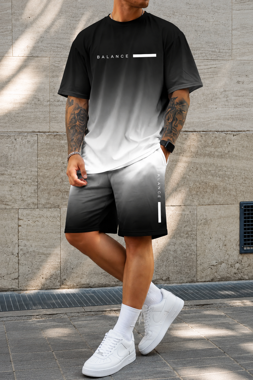 Varel | Conjunto de verano con efecto degradado