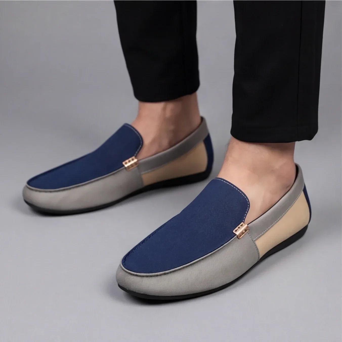 Adrián | Mocasines de lona para hombre