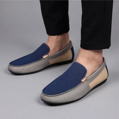 Adrián | Mocasines de lona para hombre