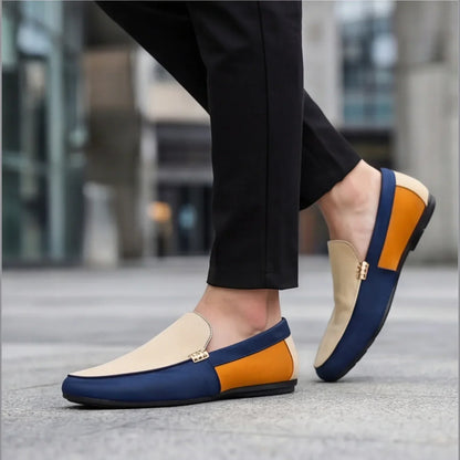 Adrián | Mocasines de lona para hombre
