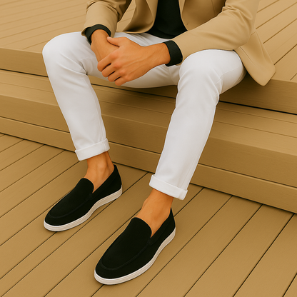 Luis | Mocasines elegantes de ante
