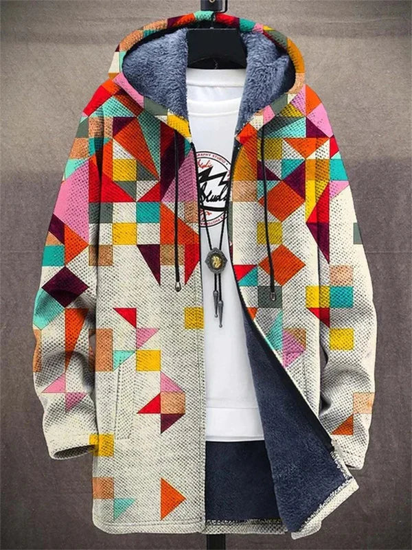Vivienne | Cárdigan artístico con capucha