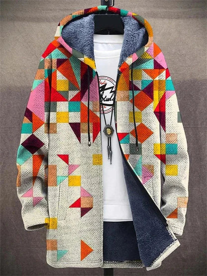 Vivienne | Cárdigan artístico con capucha