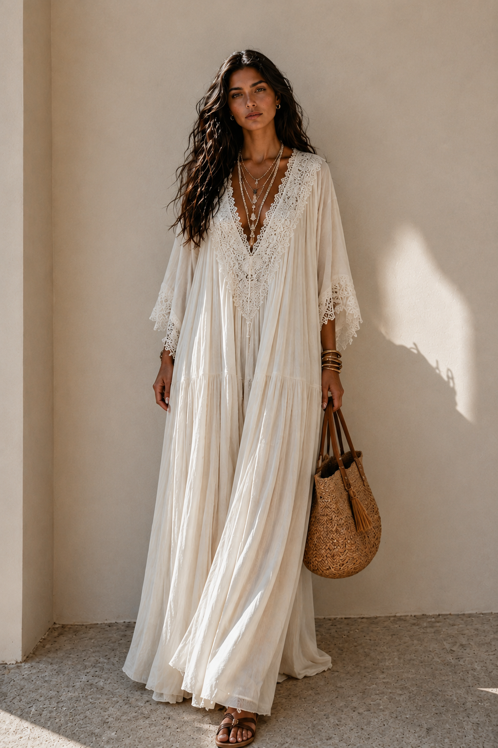 MADRID AINARA - VESTIDO LARGO EDICIÓN EXCLUSIVA