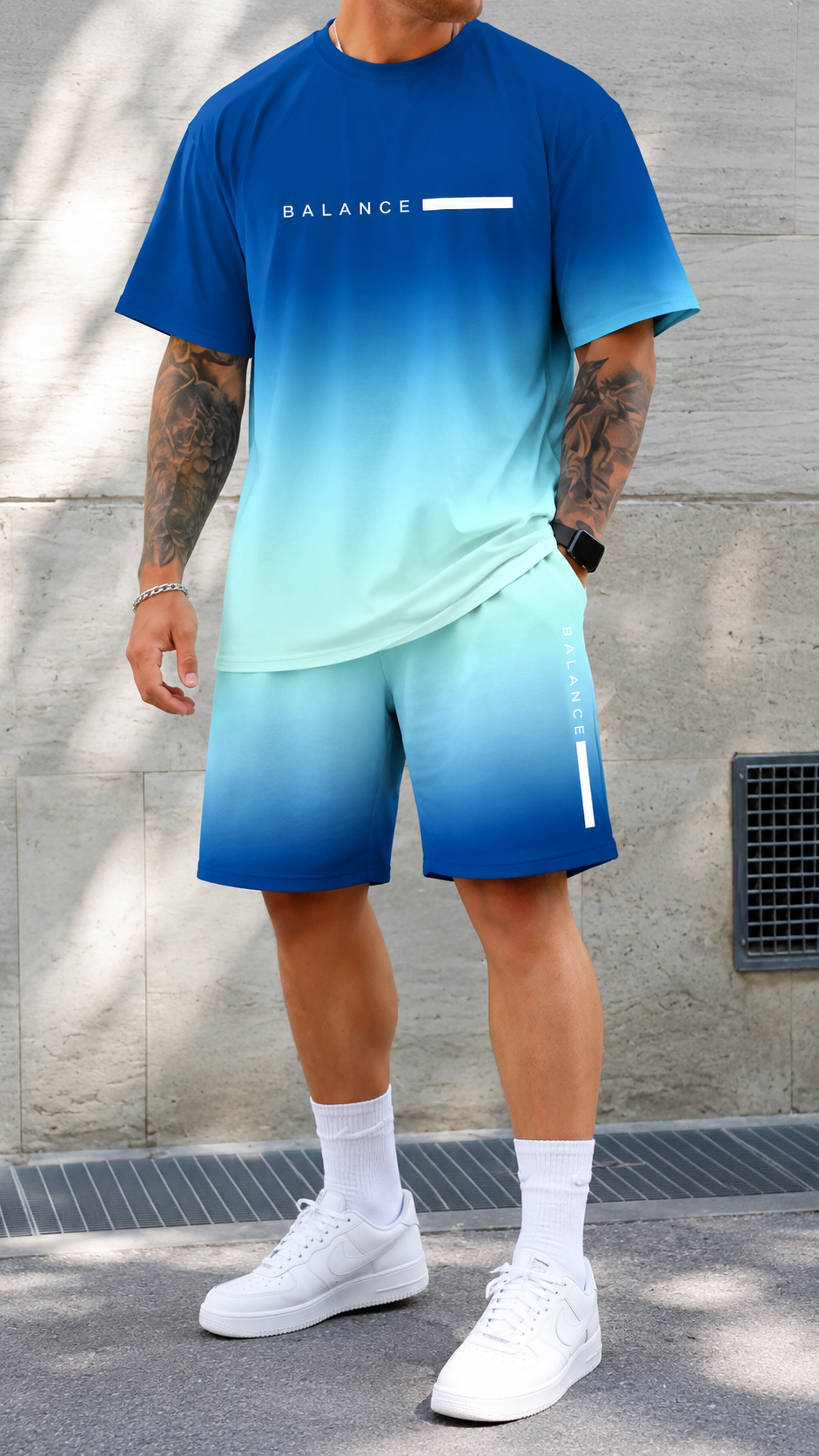 Varel | Conjunto de verano con efecto degradado