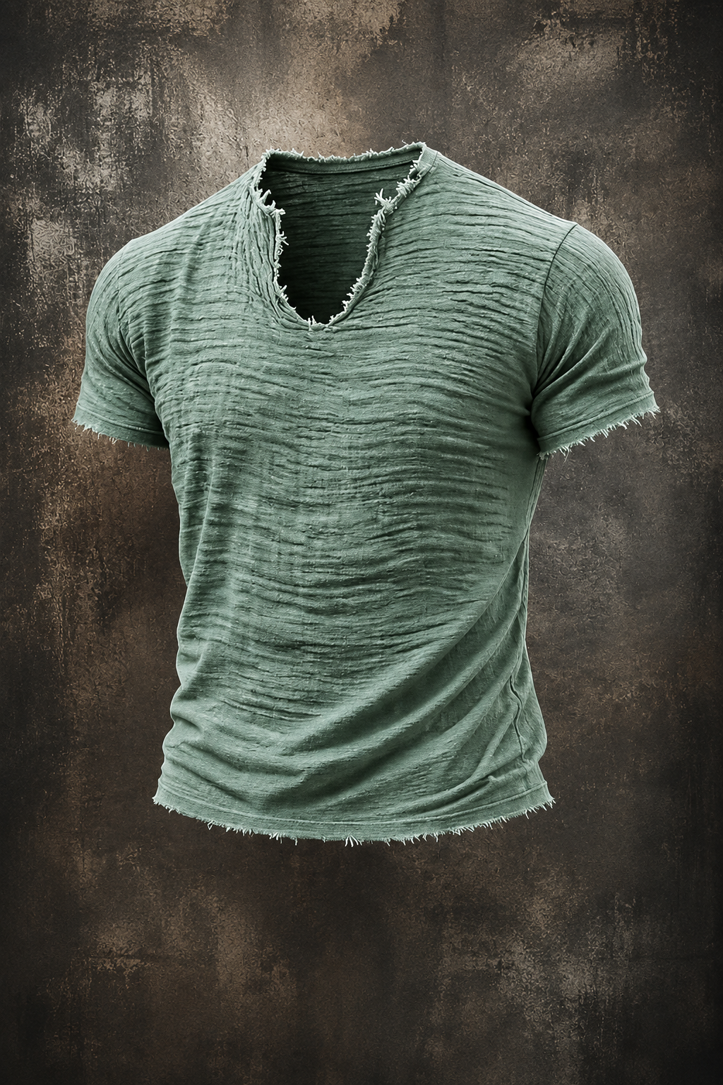 Varel | Camiseta vintage con cuello en V