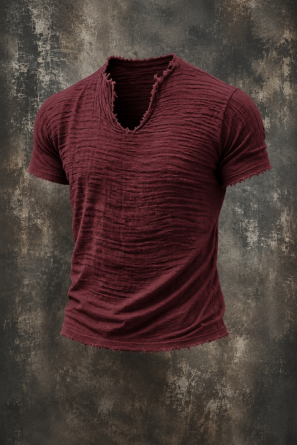 Varel | Camiseta vintage con cuello en V