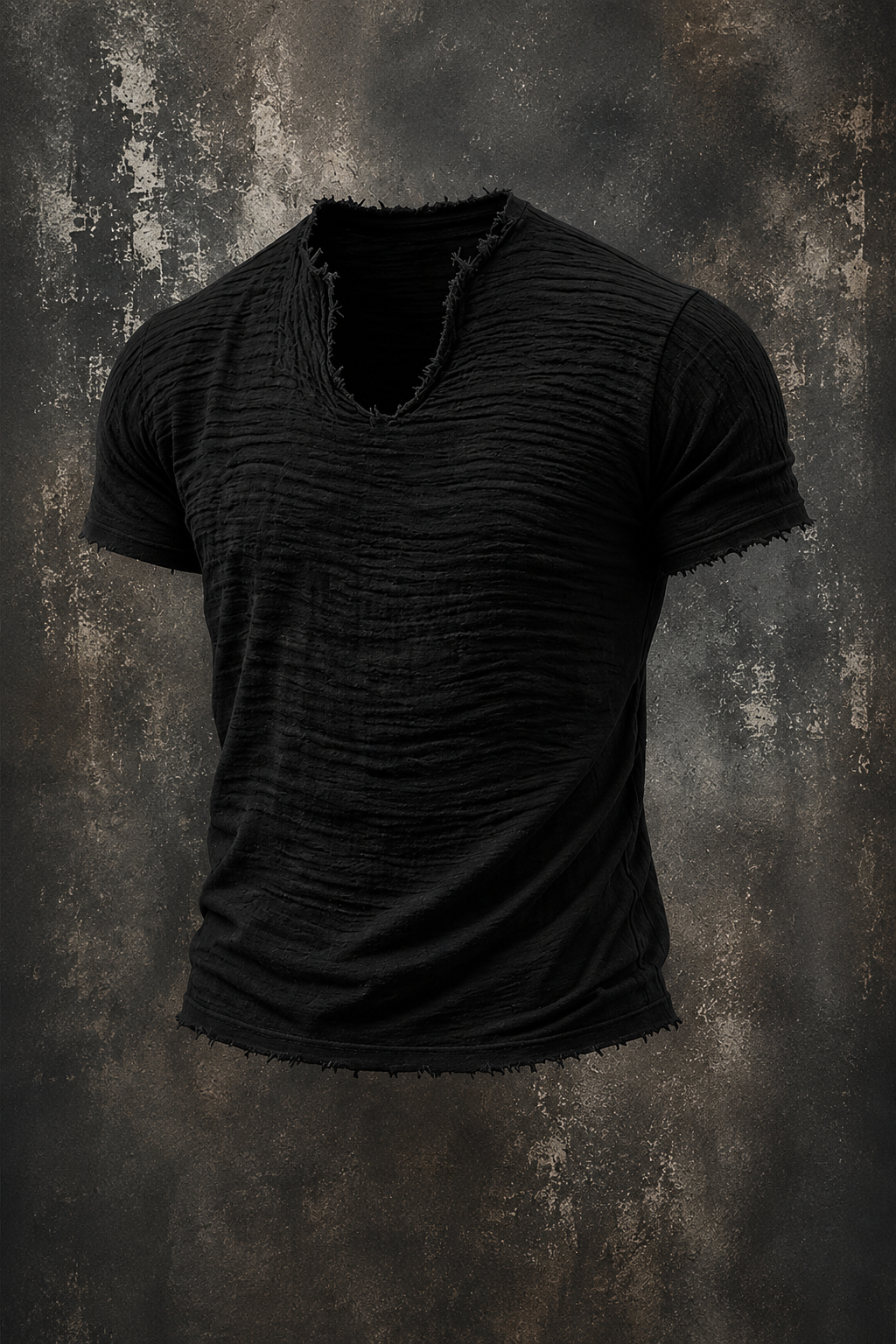 Varel | Camiseta vintage con cuello en V
