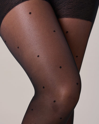 Medias Shorty moldeadoras - Plumetis 40D