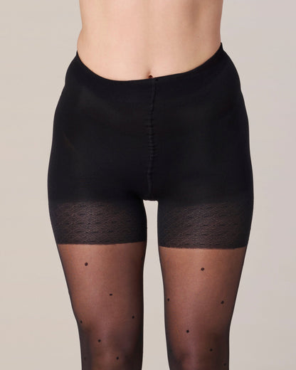 Medias Shorty moldeadoras - Plumetis 40D