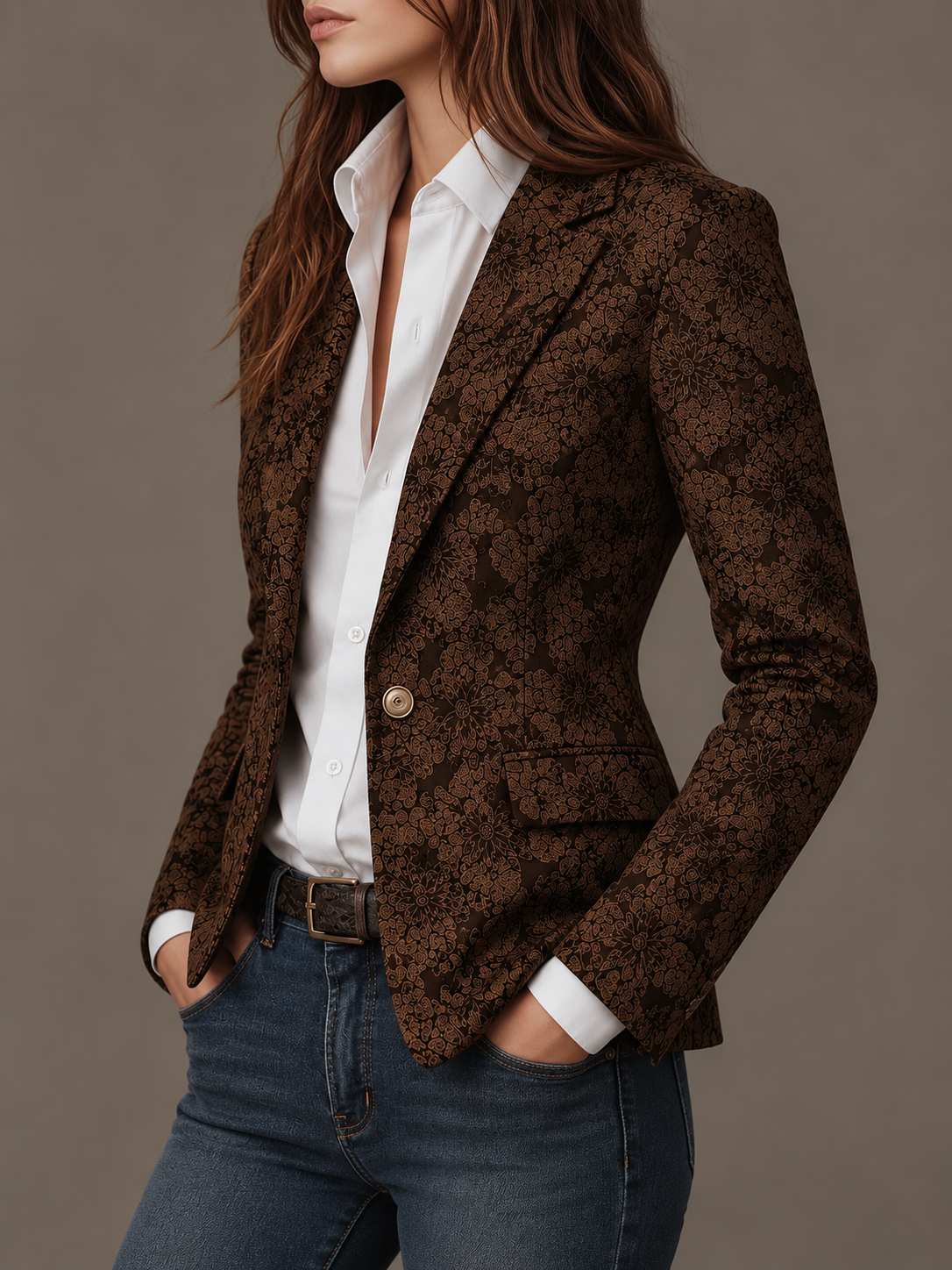 Blazer Ainara Edición Jacquard