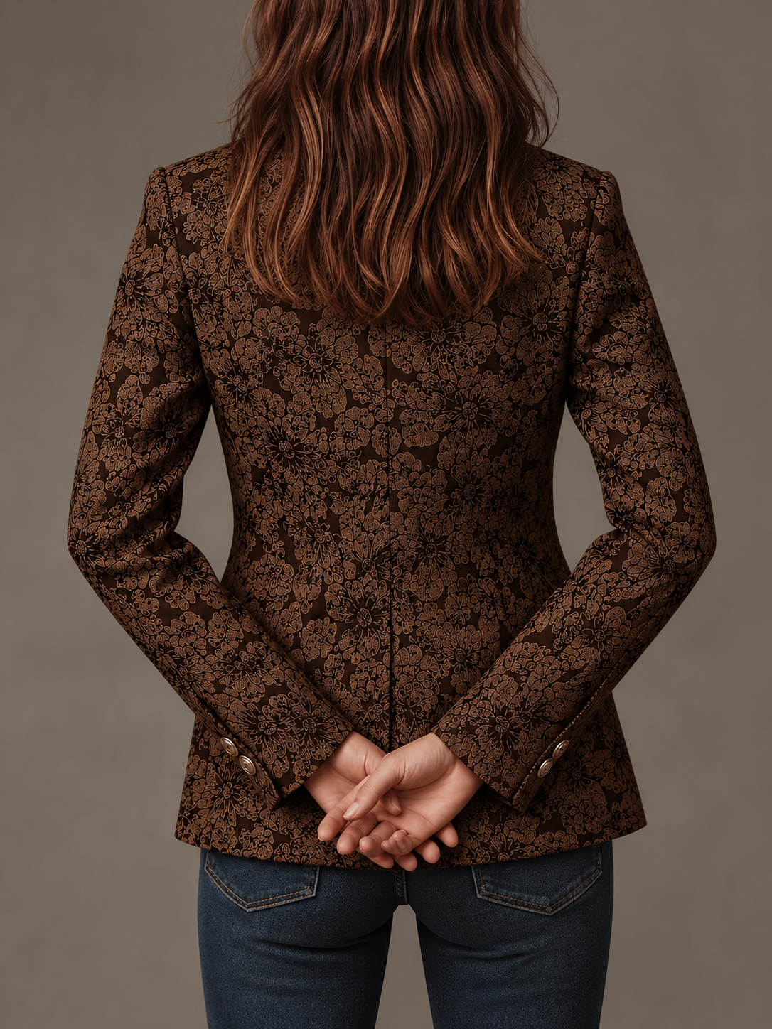 Blazer Ainara Edición Jacquard
