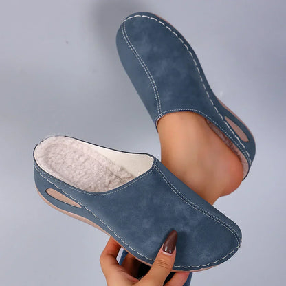 Elena | Pantuflas ortopédicas cálidas para el confort diario