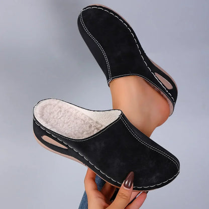 Elena | Pantuflas ortopédicas cálidas para el confort diario