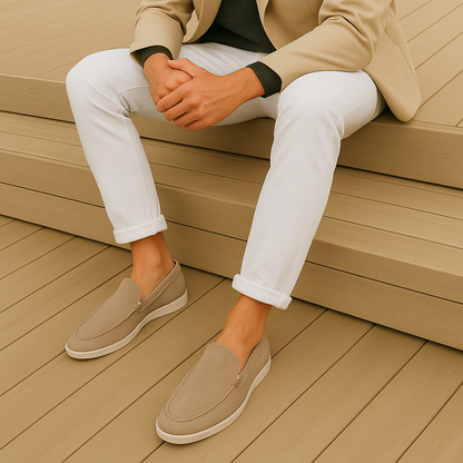 Luis | Mocasines elegantes de ante