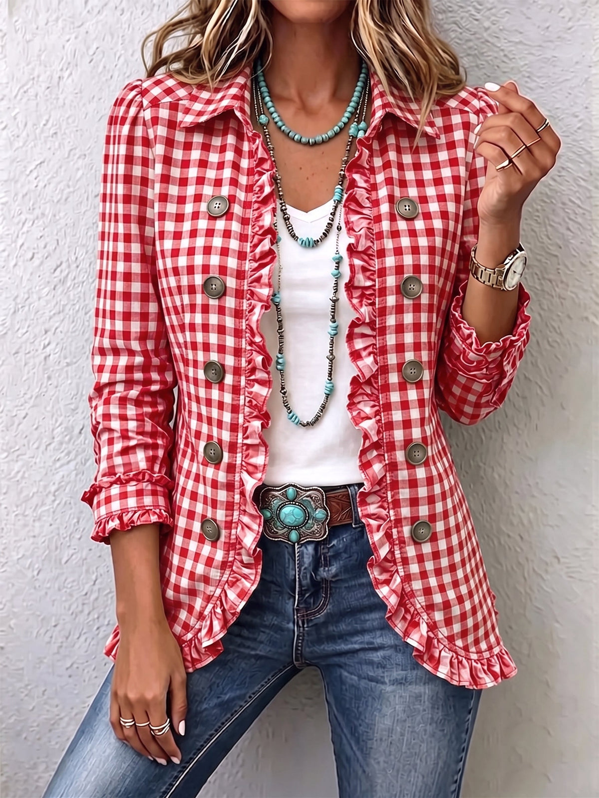 Chaqueta Ainara Edición Vichy