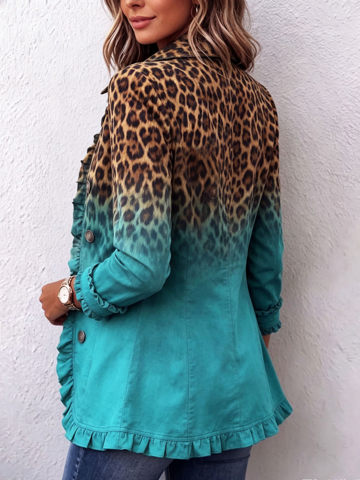 Blazer Ainara Edición Felina Degradé