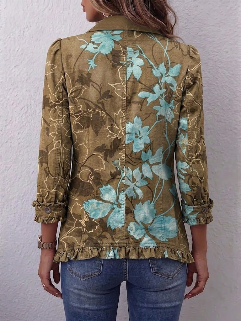 Chaqueta Ainara Edición Flor de Oliva