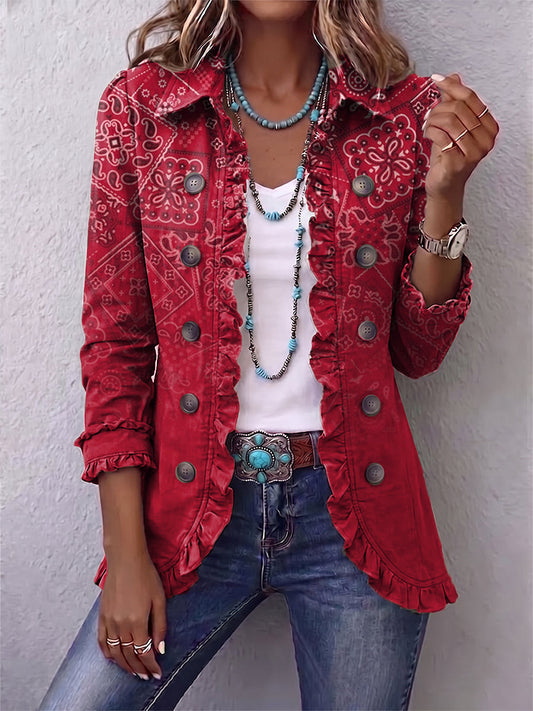 Chaqueta Ainara Edición Cachemira Atardecer