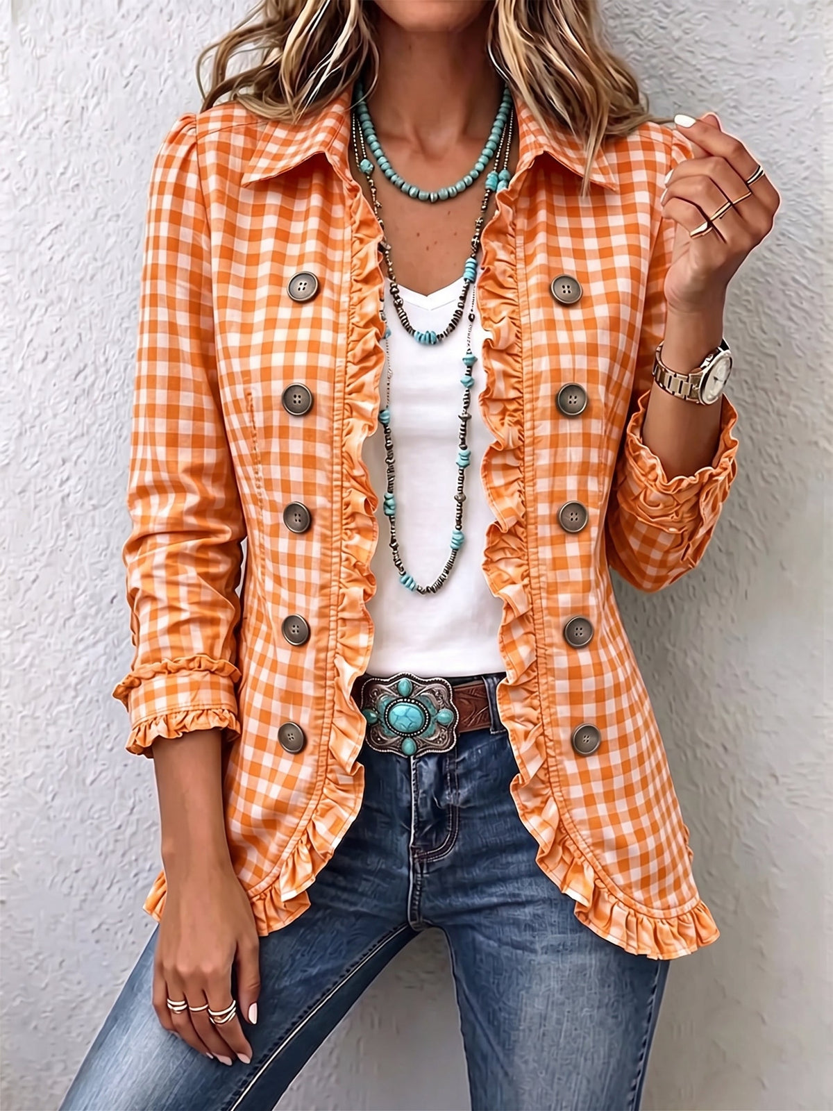 Chaqueta Ainara Edición Vichy