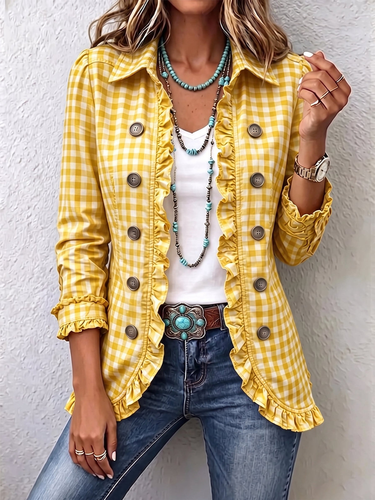 Chaqueta Ainara Edición Vichy