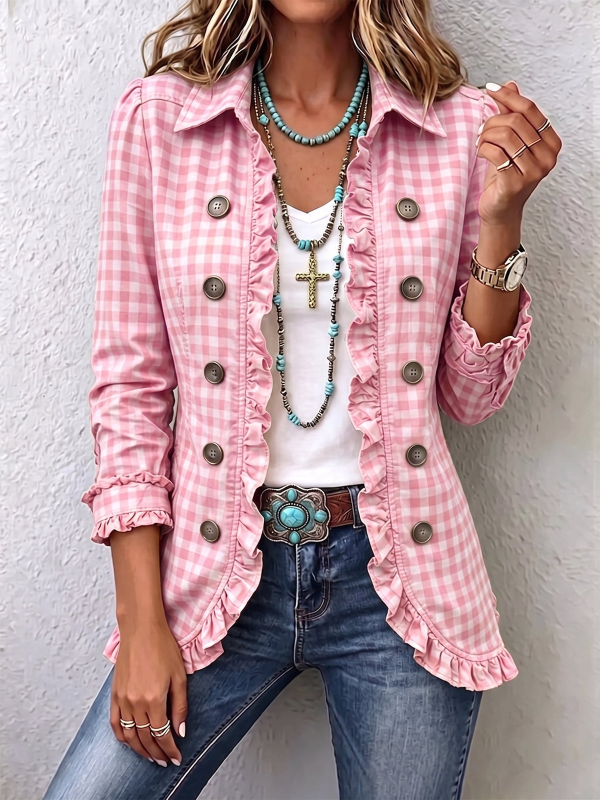 Chaqueta Ainara Edición Vichy