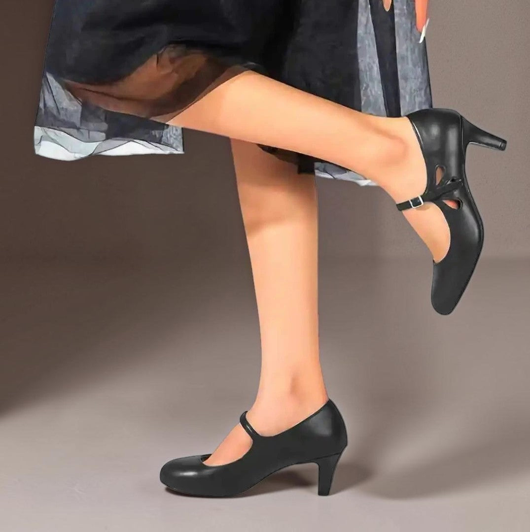 AINARA | Salones negros Sylvie
