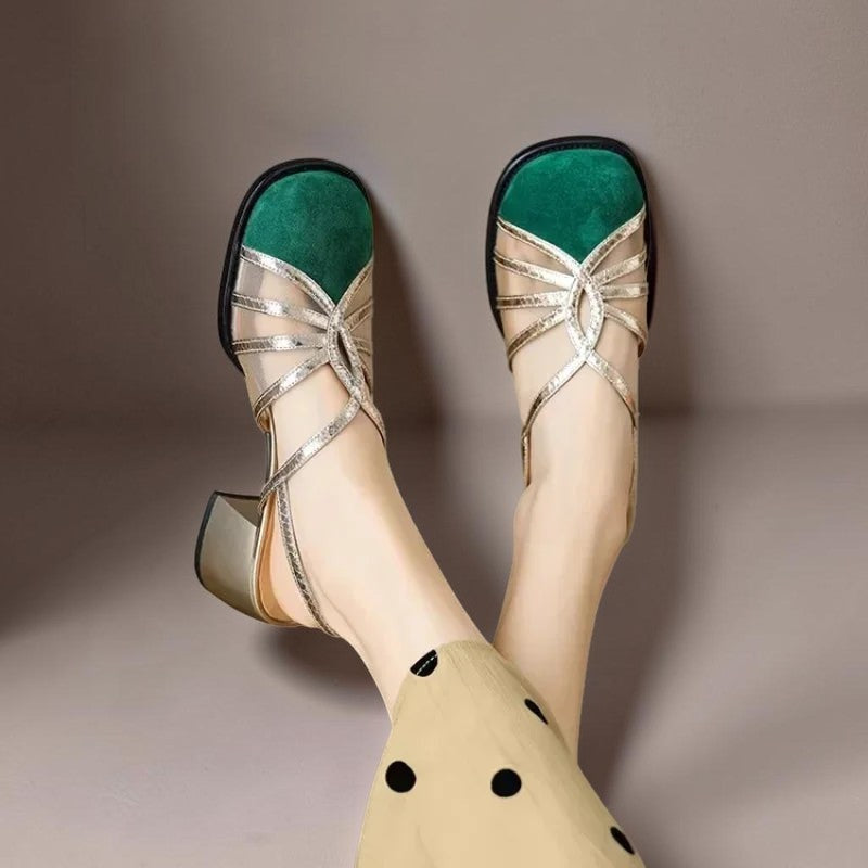 AINARA | Sandalias con hebilla Manon